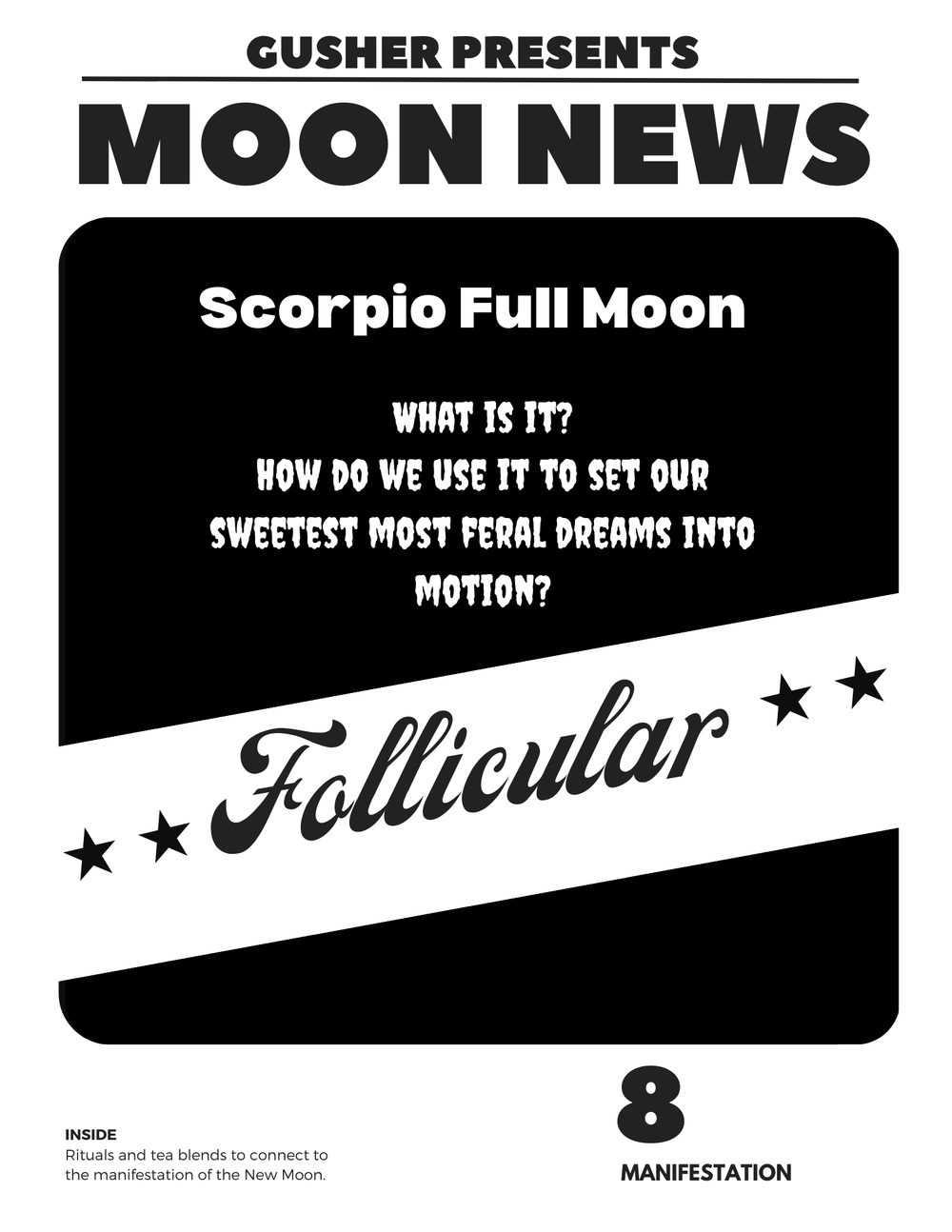 Scorpio Full Moon (Follicular)